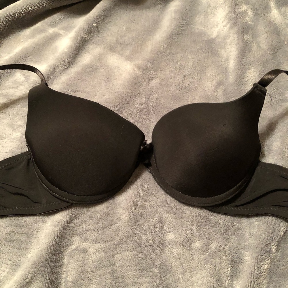 black push up bra